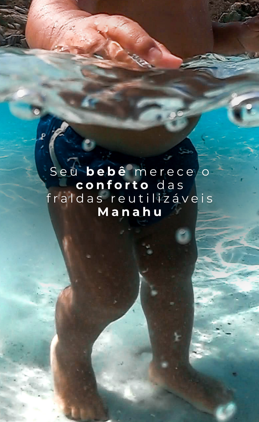 Fralda de Piscina Boy