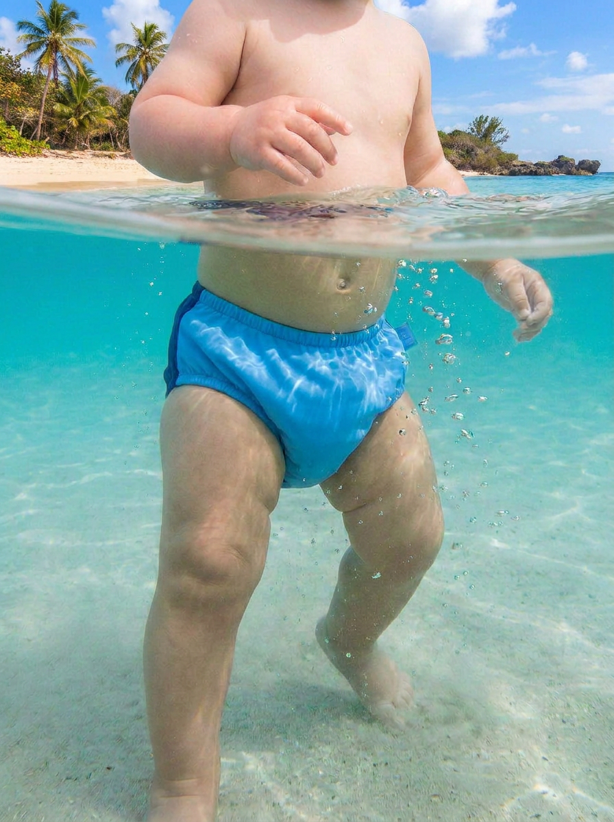 Fralda de Piscina Boy