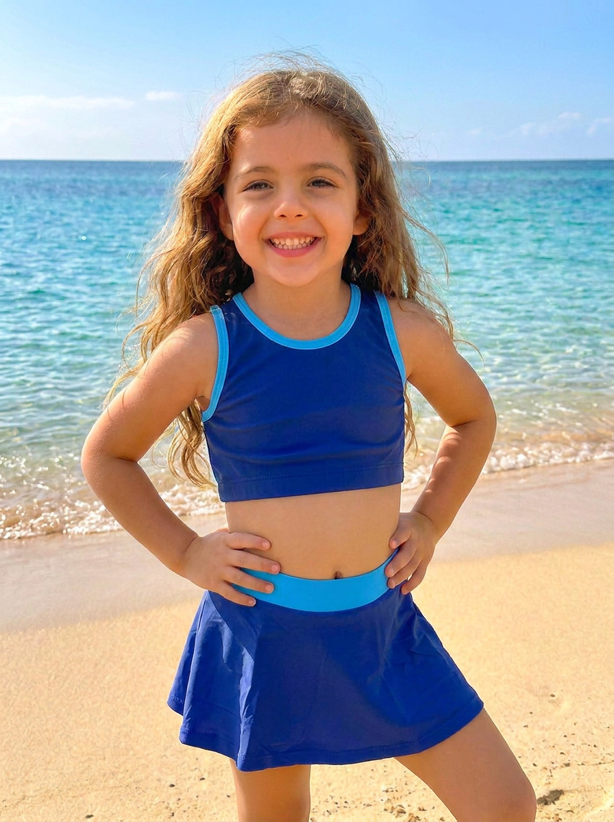 Conjunto Mini Saia