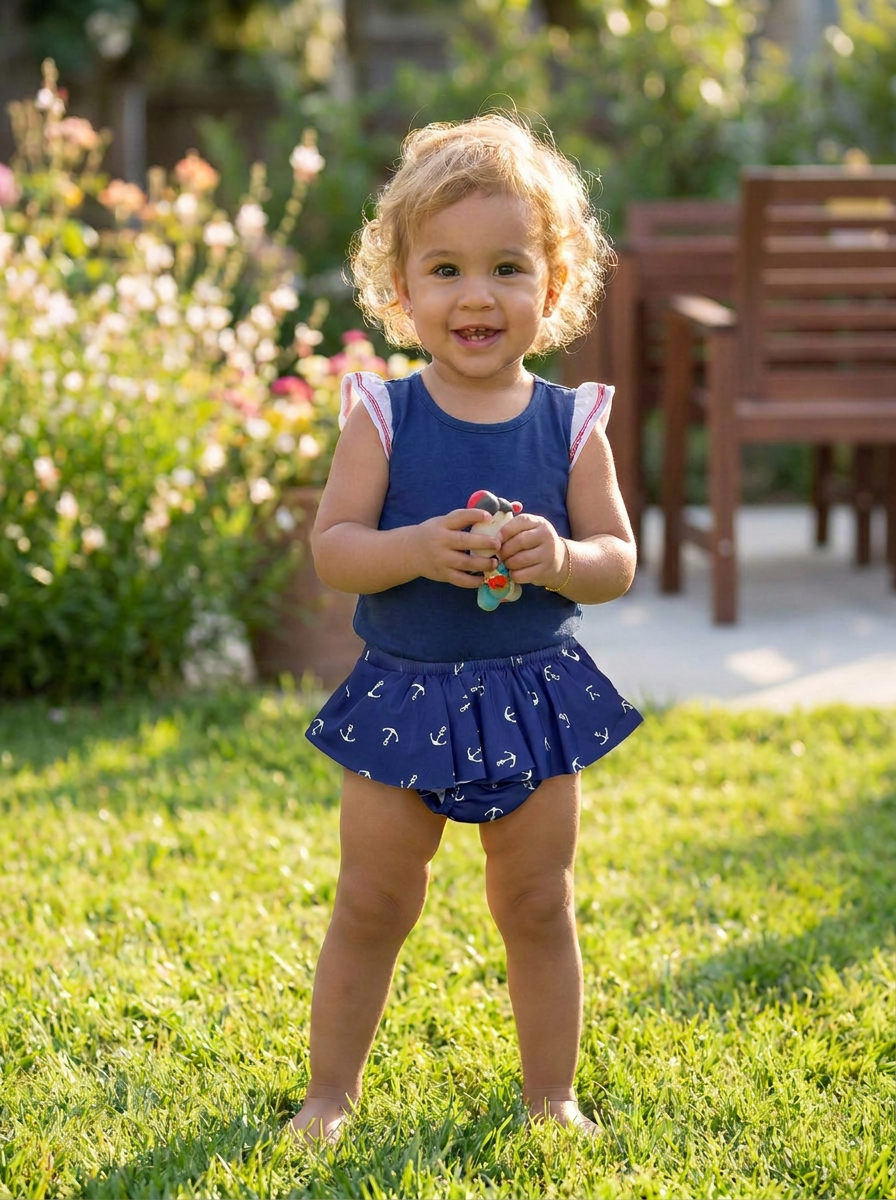 Fralda Mini Saia Baby