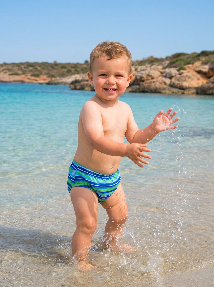 Fralda de Piscina Boy